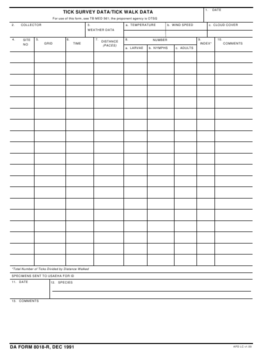 da Form 8018-R fillable