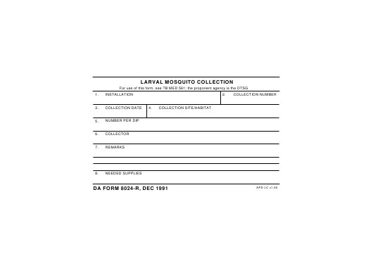 da Form 8024-R fillable