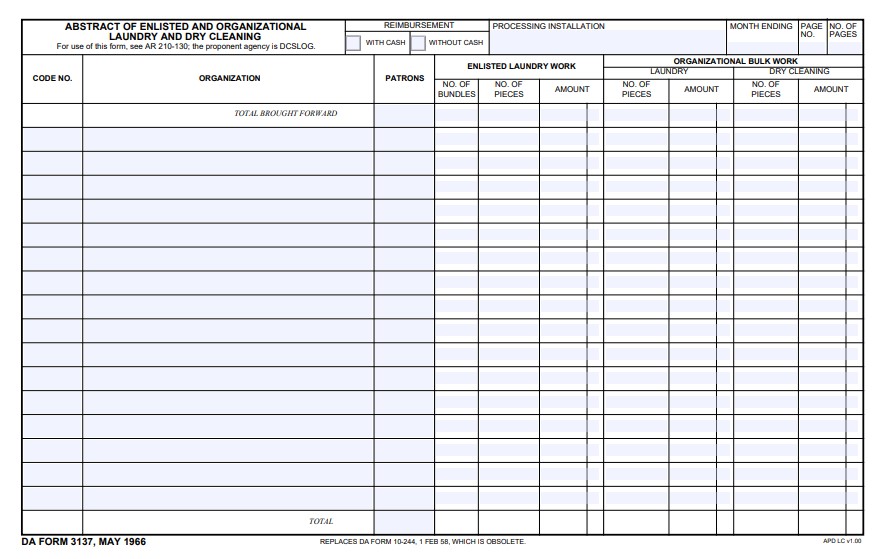 da Form 3137 fillable