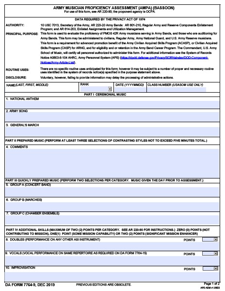 da Form 7764-9 fillable