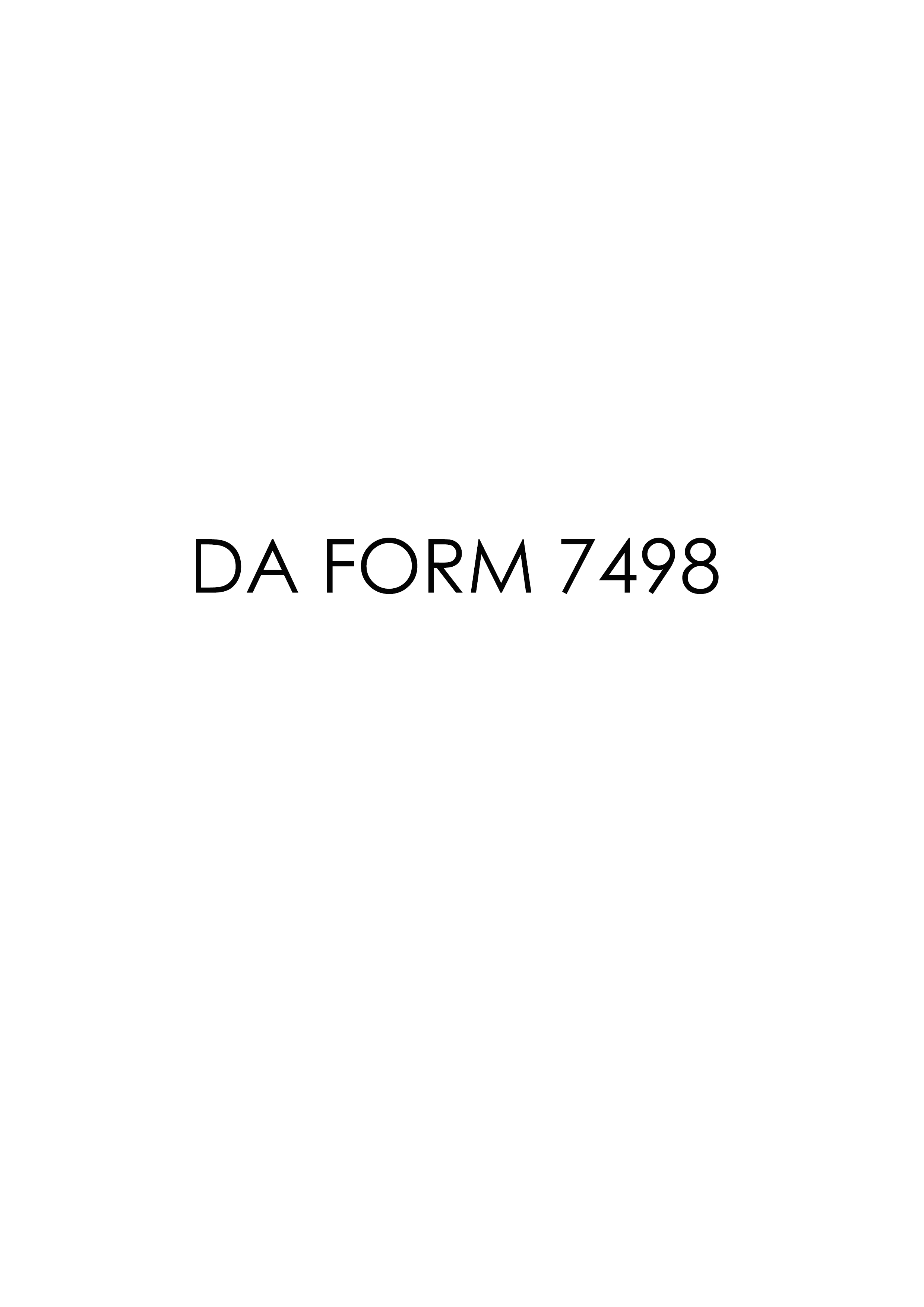 da Form 7498 fillable