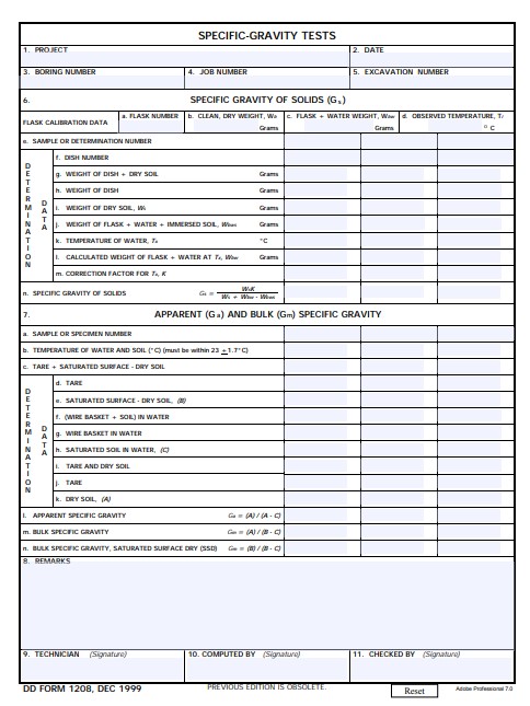 dd Form 1208 fillable