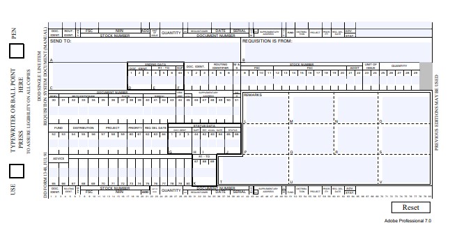 dd Form 1348 fillable