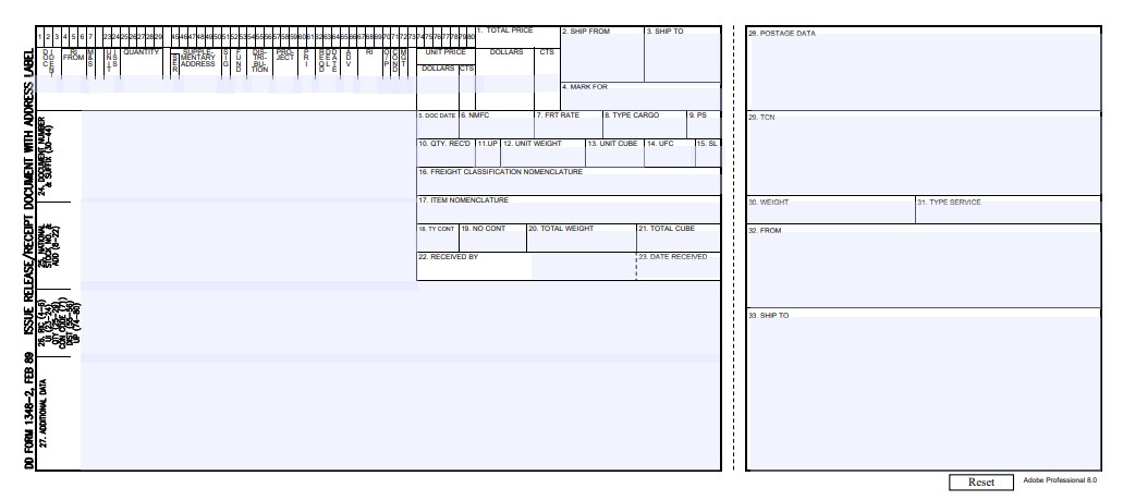 dd Form 1348-2 fillable