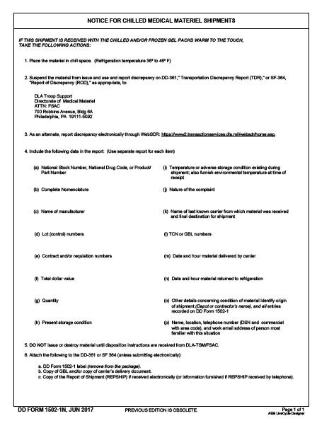 dd Form 1502-1N fillable