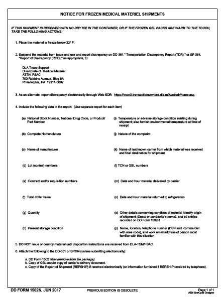 dd Form 1502N fillable