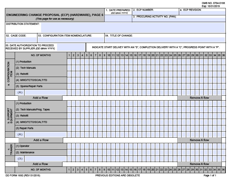 dd Form 1692/6 fillable