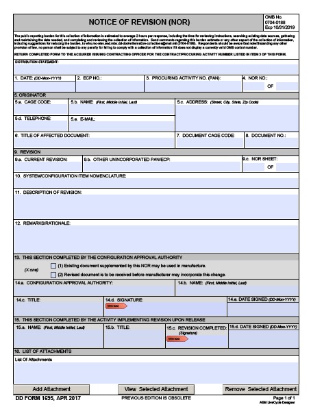 dd Form 1695 fillable