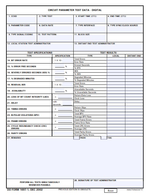 dd Form 1697-1 fillable