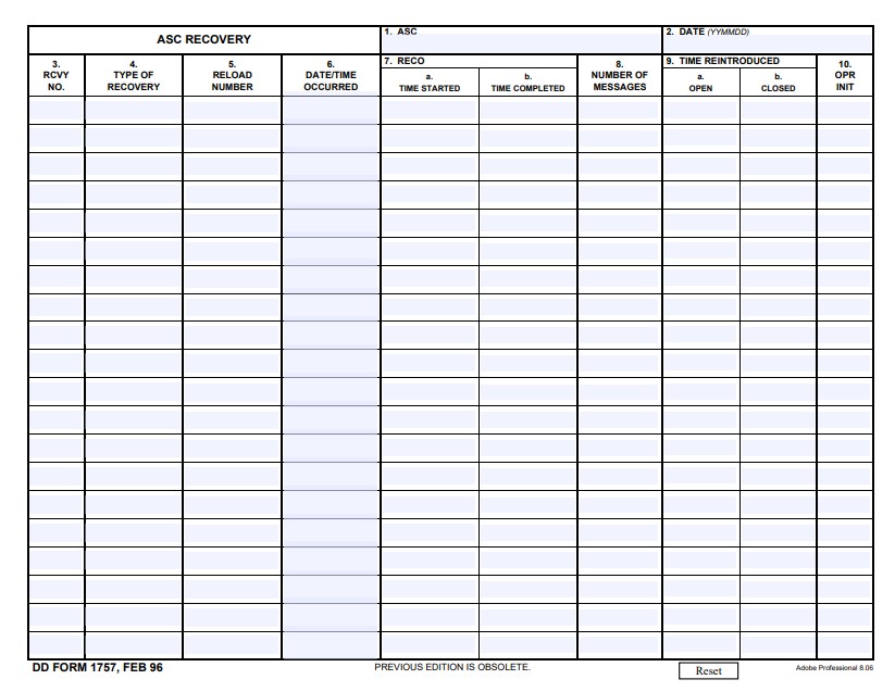 dd Form 1757 fillable