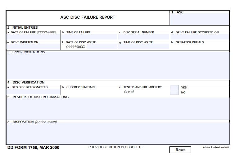 dd Form 1758 fillable