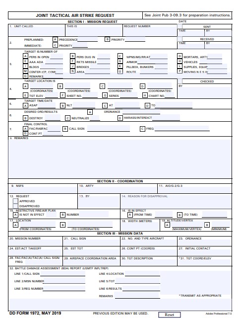 dd Form 1972 fillable