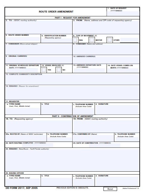 dd Form 2017 fillable