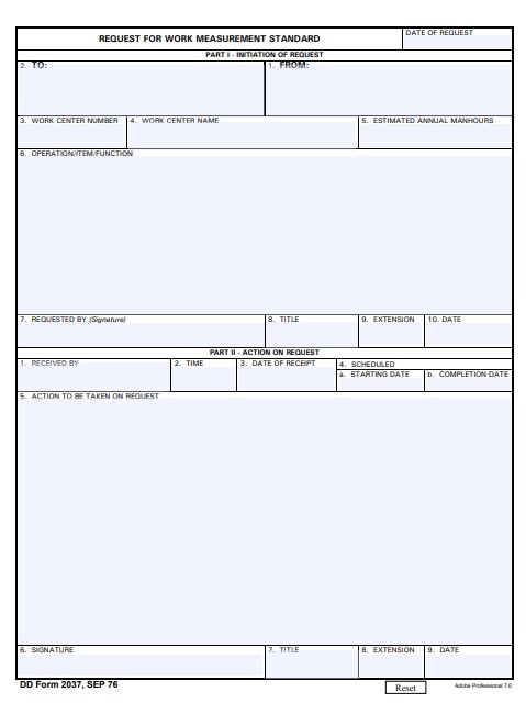 dd Form 2037 fillable