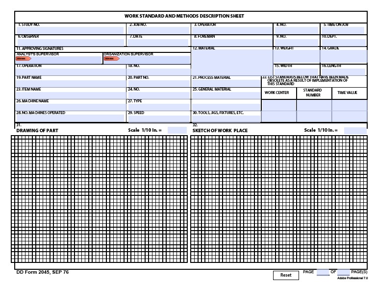 dd Form 2045 fillable