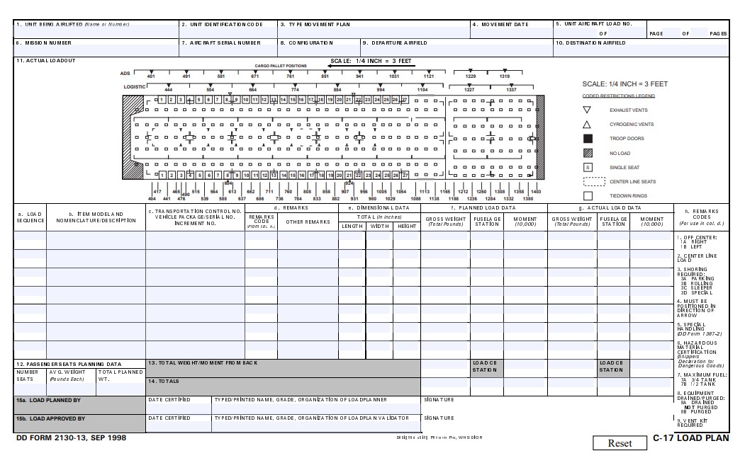 dd Form 2130-13 fillable