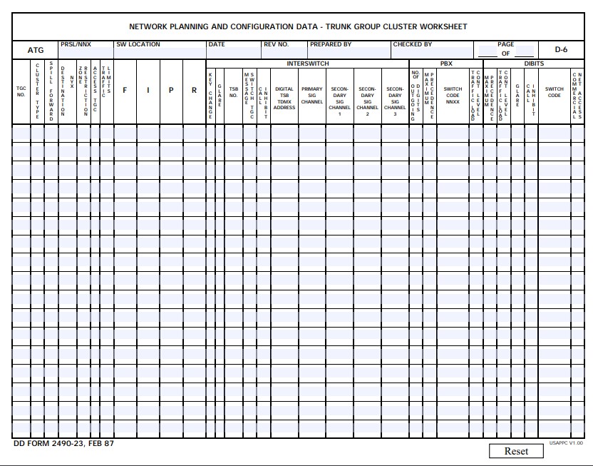 dd Form 2490-23 fillable