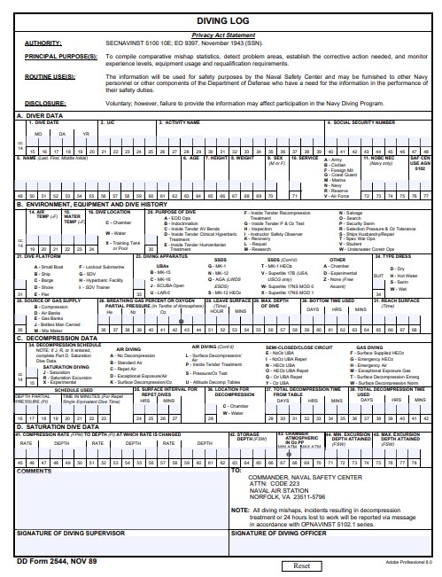 dd Form 2544 fillable