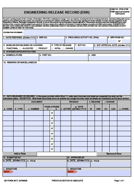 dd Form 2617 fillable