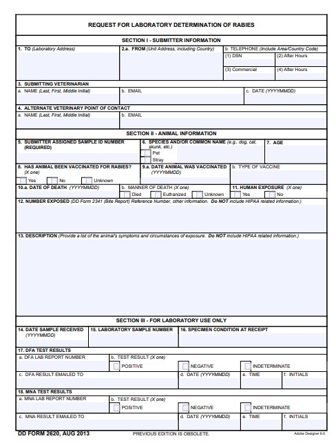 dd Form 2620 fillable