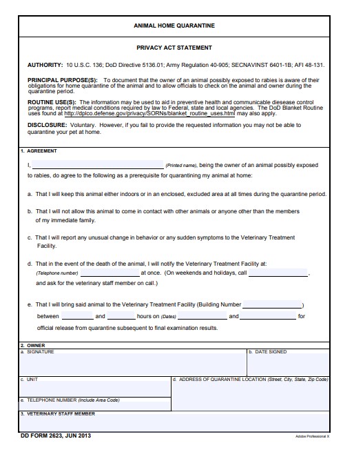 dd Form 2623 fillable