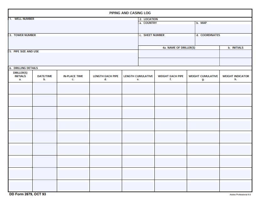 dd Form 2679 fillable