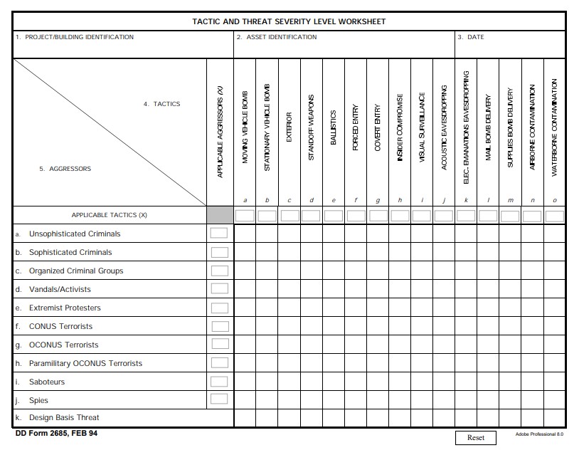 dd Form 2685 fillable