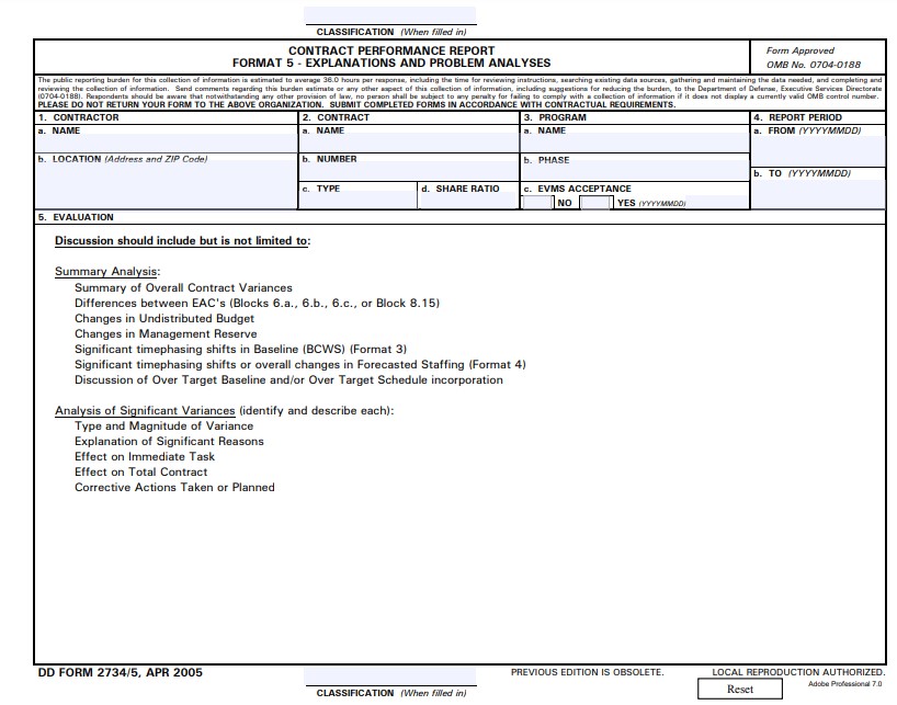 dd Form 2734/5 fillable