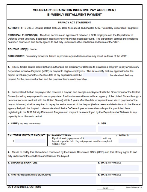 dd Form 2903-2 fillable