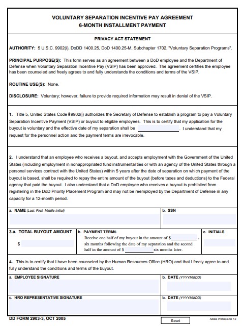 dd Form 2903-3 fillable