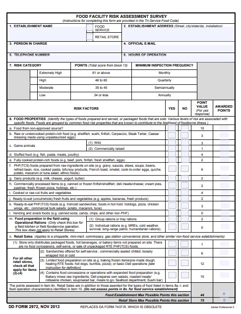 dd Form 2972 fillable