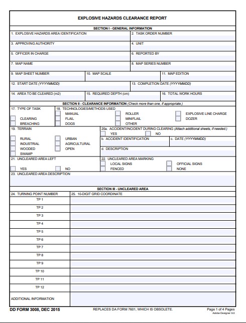 dd Form 3008 fillable