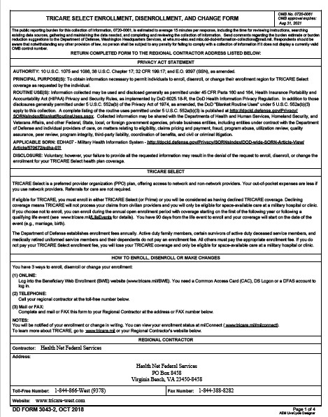 dd Form 3043-2 fillable