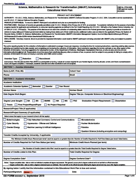 dd Form 3067-2 fillable