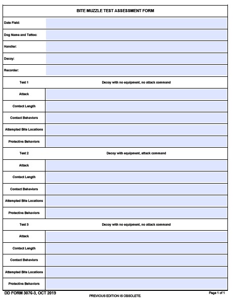 dd Form 3076-3 fillable