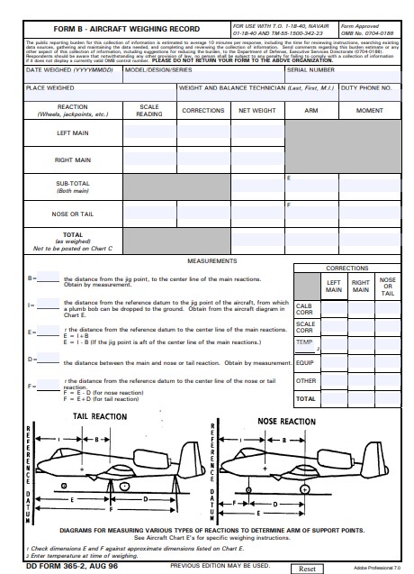 dd Form 365-2 fillable