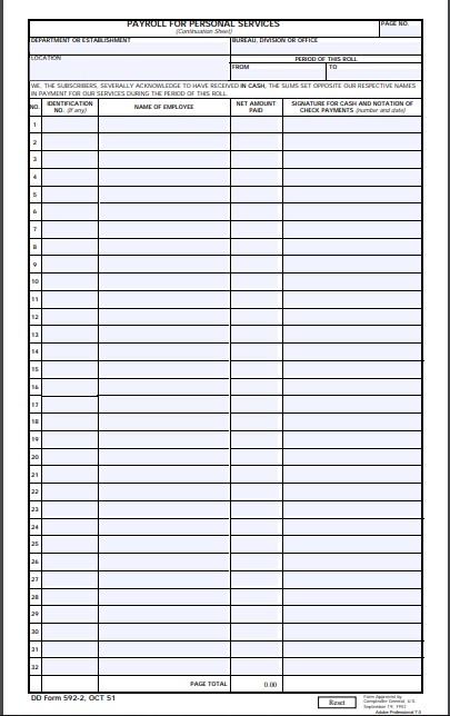 dd Form 592-2 fillable