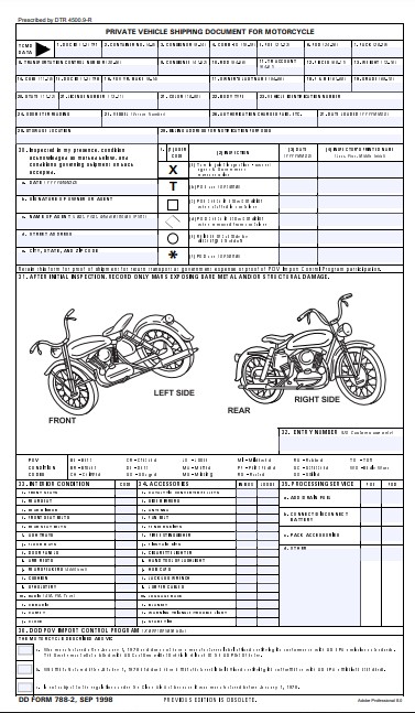 dd Form 788-2 fillable